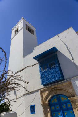 eski Arapça şehir Tunus - sidi BÜ dedi