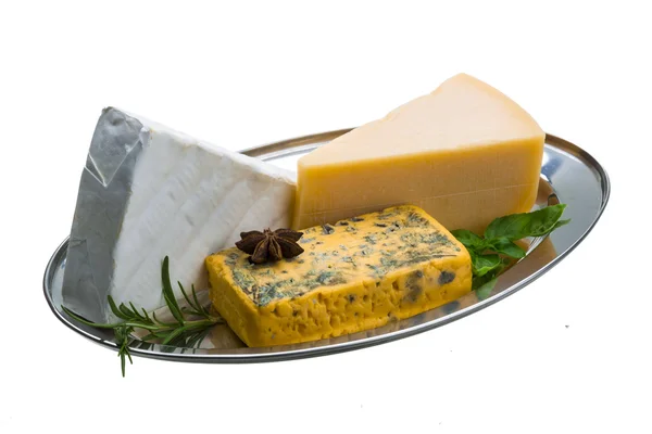 Sortimentskäse — Stockfoto