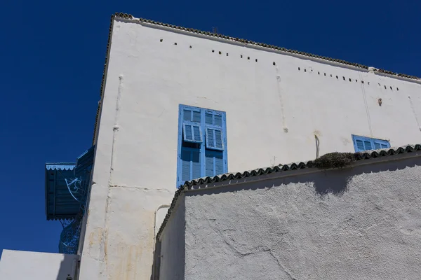 Vecchia città araba in Tunisia - Sidi Bu Said — Foto Stock