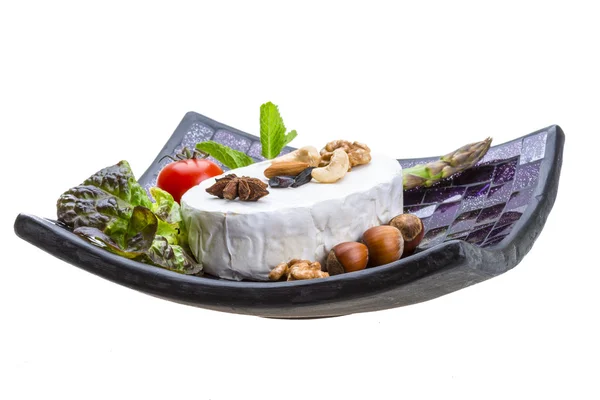 Fresh soft brie cheese — Stock Photo, Image