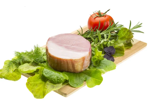 Bacon con verdure — Foto Stock