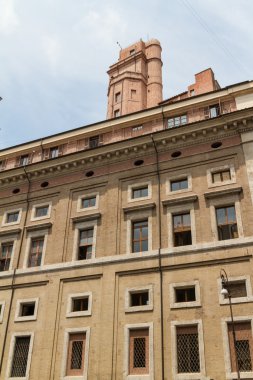 Roma, İtalya. eski şehrin tipik mimari detaylar