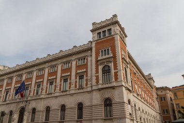Roma, İtalya. eski şehrin tipik mimari detaylar