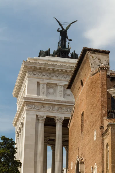 Piazza Campidoglio (Piazza del Campidoglio) a Roma — Foto Stock