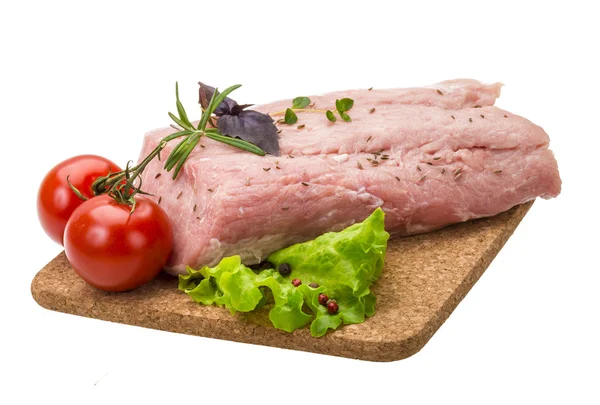 Raw pork meat — Stock Photo, Image