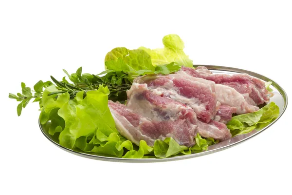 Raw pork meat — Stock Photo, Image