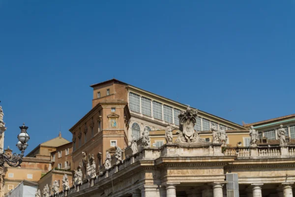 Gebäude in vatican, der heilige see in rom, italien. Teil der Petersbasilika. — Stockfoto
