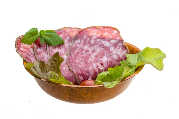 Salchischin-Salami — Stockfoto