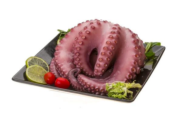 Grote gekookte octopus — Stockfoto