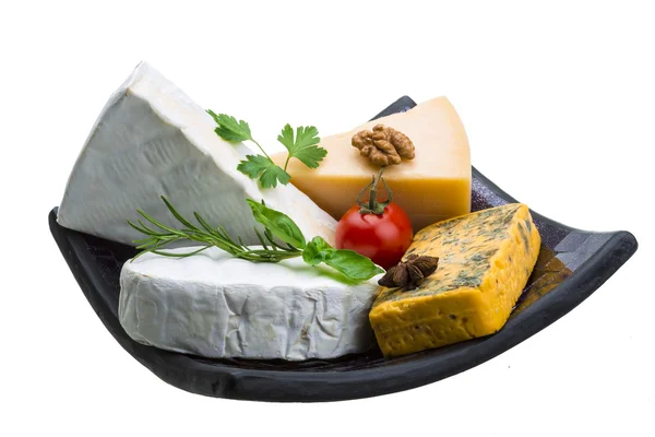 Odrůda sýr sortiment — Stock fotografie