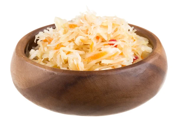 Sauerkraut - Russian national food — Stock Image Sauerkraut - Russian national food Stock Photo