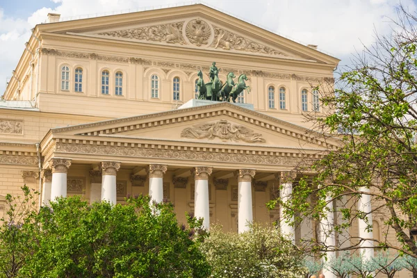 Bolshoy divadla v Moskvě — Stock fotografie