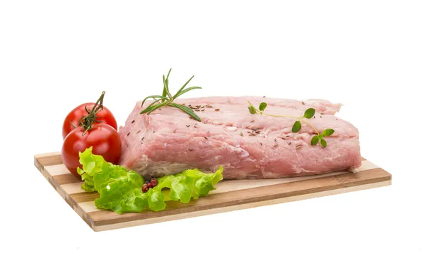 Raw pork meat — Stock Photo, Image