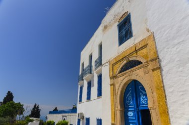 eski Arapça şehir Tunus - sidi BÜ dedi