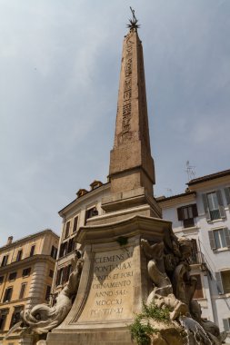 Roma, İtalya. eski şehrin tipik mimari detaylar
