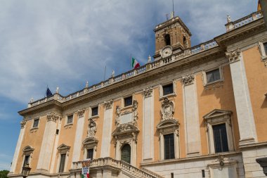 Campidoglio Meydanı (piazza del campidoglio), Roma, İtalya