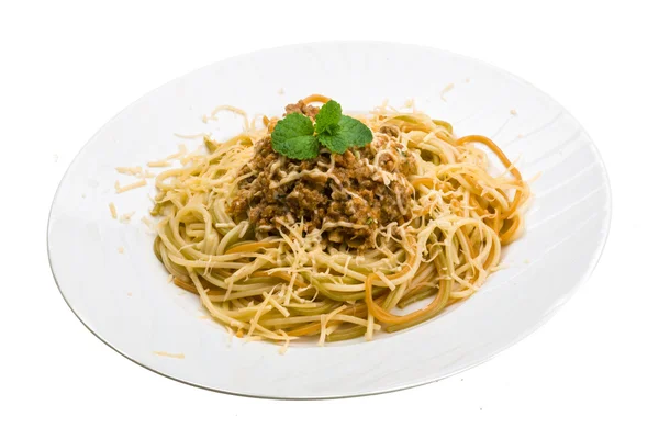 Makaron bolognese — Zdjęcie stockowe