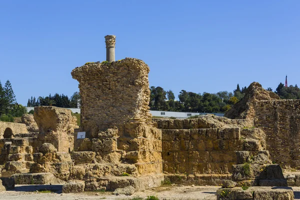 Руины Старого Карфагена — стоковое фото