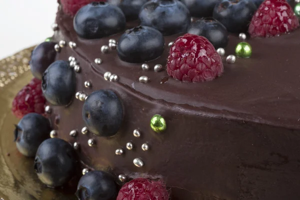 Chocolate mousse cake — Stock Photo, Image