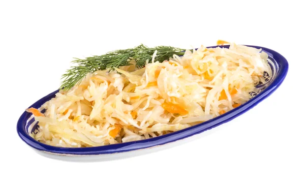 Sauerkraut - Russian national food — Stock Photo, Image