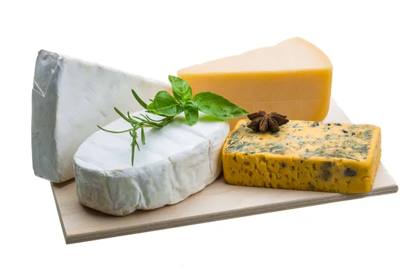Asortyment odmian sera — Zdjęcie stockowe
