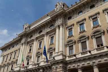 Roma, İtalya. eski şehrin tipik mimari detaylar