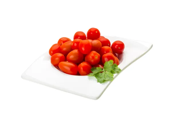 Tomates cereja — Fotografia de Stock