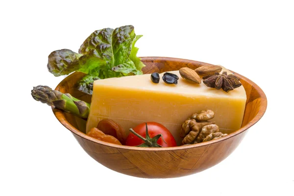 Gammal hård ost — Stockfoto