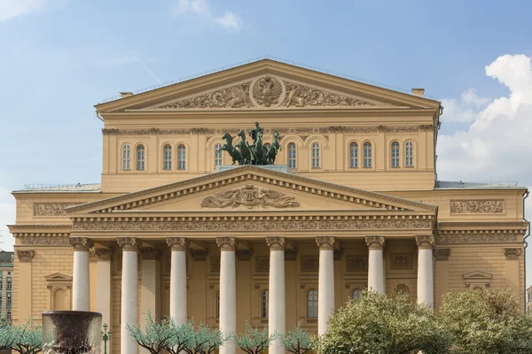 Teatro Bolshoy en Moscú — Foto de Stock