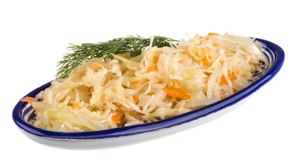 Sauerkraut - Russian national food — Stock Photo, Image