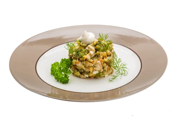 Russian salad — Stock Photo, Image