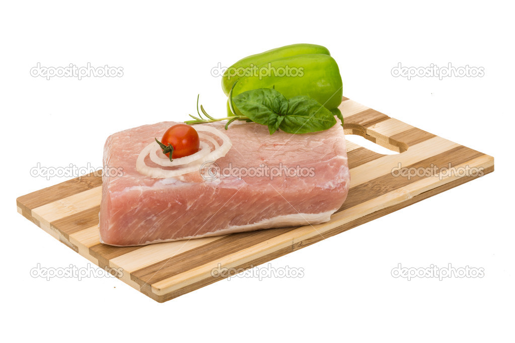 Raw pork Stock Photo by ©AndreySt 31060327