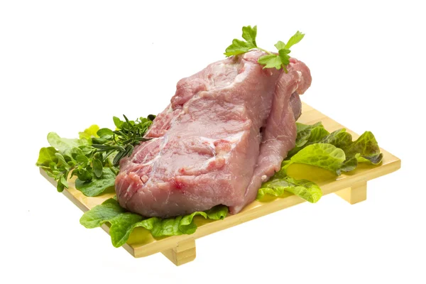 Raw pork meat — Stock Photo, Image