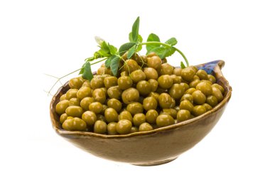 marine edilmiş yeşil bezelye