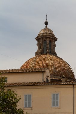 Roma, İtalya. eski şehrin tipik mimari detaylar