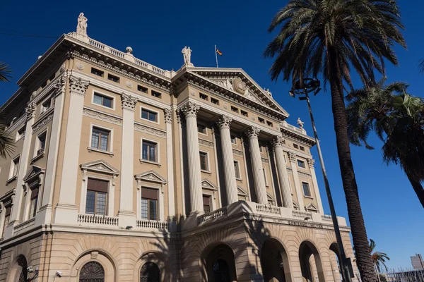 Den Aufbau der Militärregierung. Barcelona, Katalonien, Spanien — Stockfoto