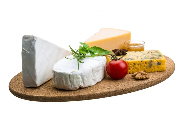 Mängd ost sortiment — Stockfoto