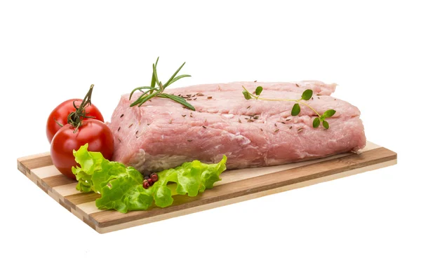 Raw pork meat — Stock Photo, Image