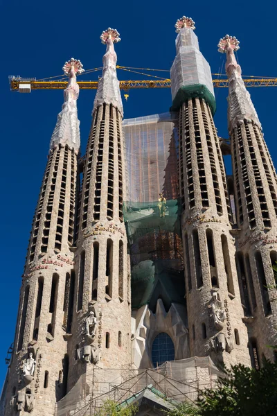 BARCELONA SPAGNA: La Sagrada Familia — Foto Stock