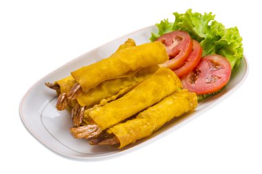 karides ile gözleme