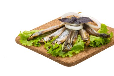 kurutulmuş capelin
