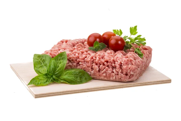 Gefülltes rohes Fleisch — Stockfoto