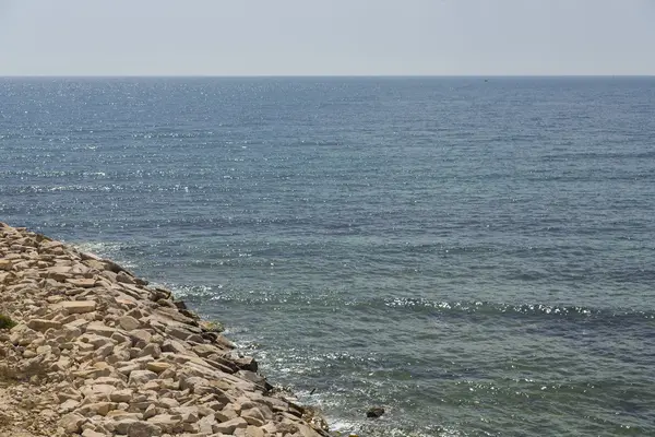 Mar Mediterrâneo costa — Fotografia de Stock