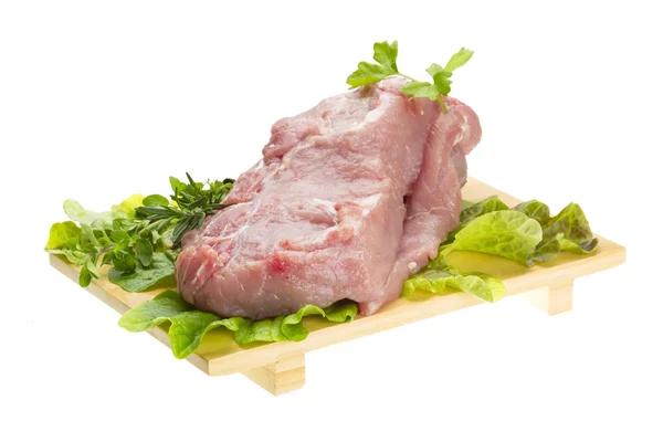 Raw pork meat — Stock Photo, Image