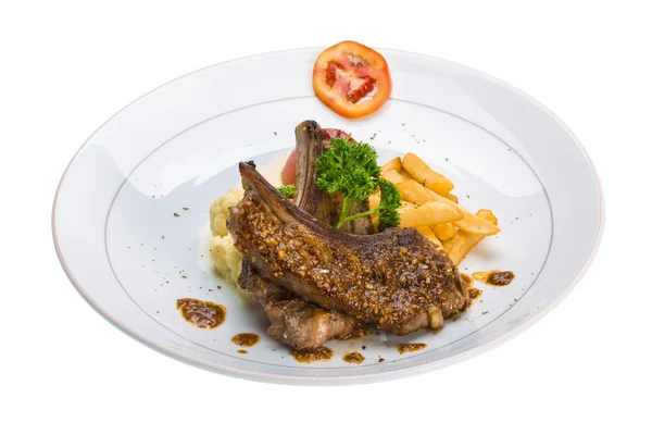 Lamb chops — Stock Photo, Image