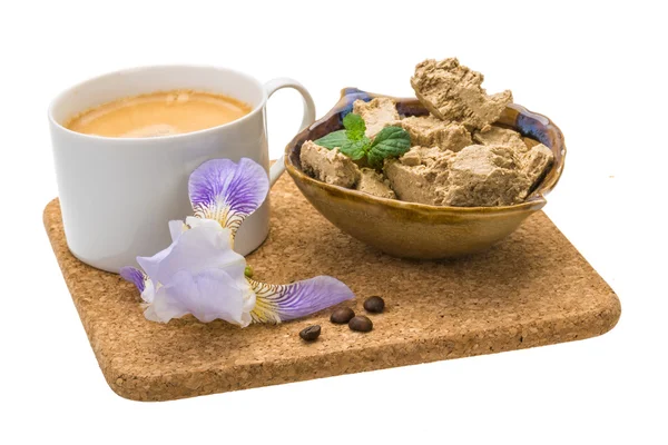 Cafea cu floarea-soarelui Halva — Fotografie, imagine de stoc