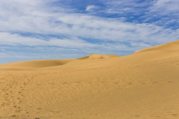 Maspalomas Duna - Пустыня на Канарском острове Гран-Канария — стоковое фото