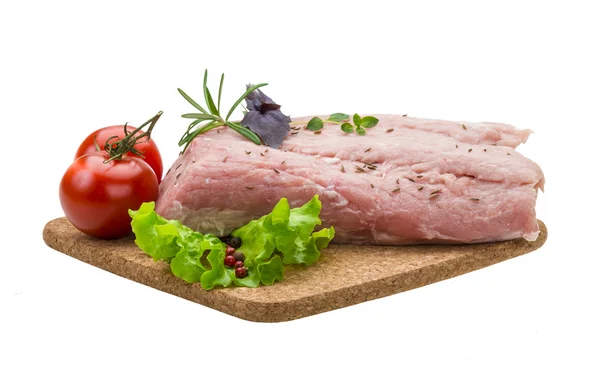 Raw pork meat — Stock Photo, Image