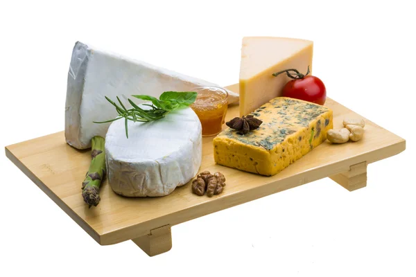 Variedad surtido de quesos — Foto de Stock
