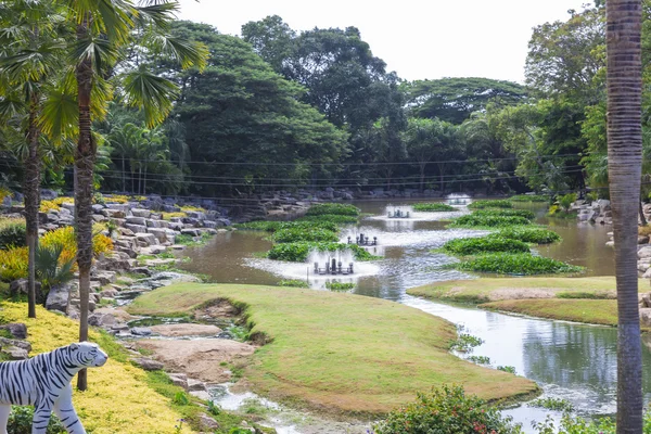 Nong Nooch Jardim tropical — Fotografia de Stock